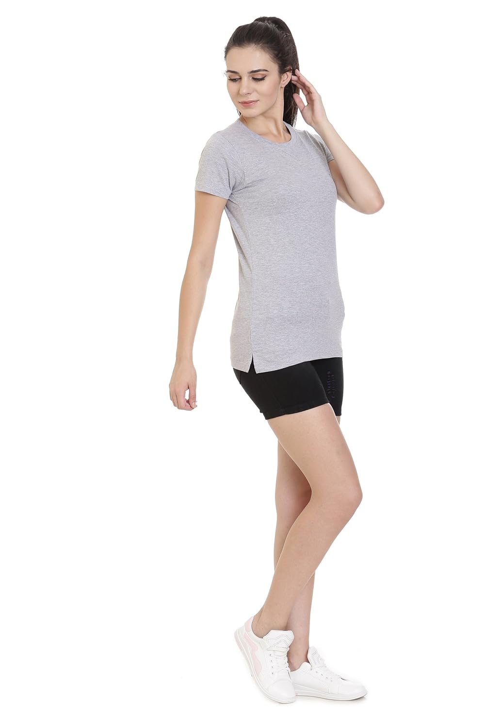goldstroms women's sports/yoga/casual round-neck plain tee/top