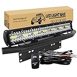 SKYWORLD LED Light Bar, 20 Inch 420W LED Off Road