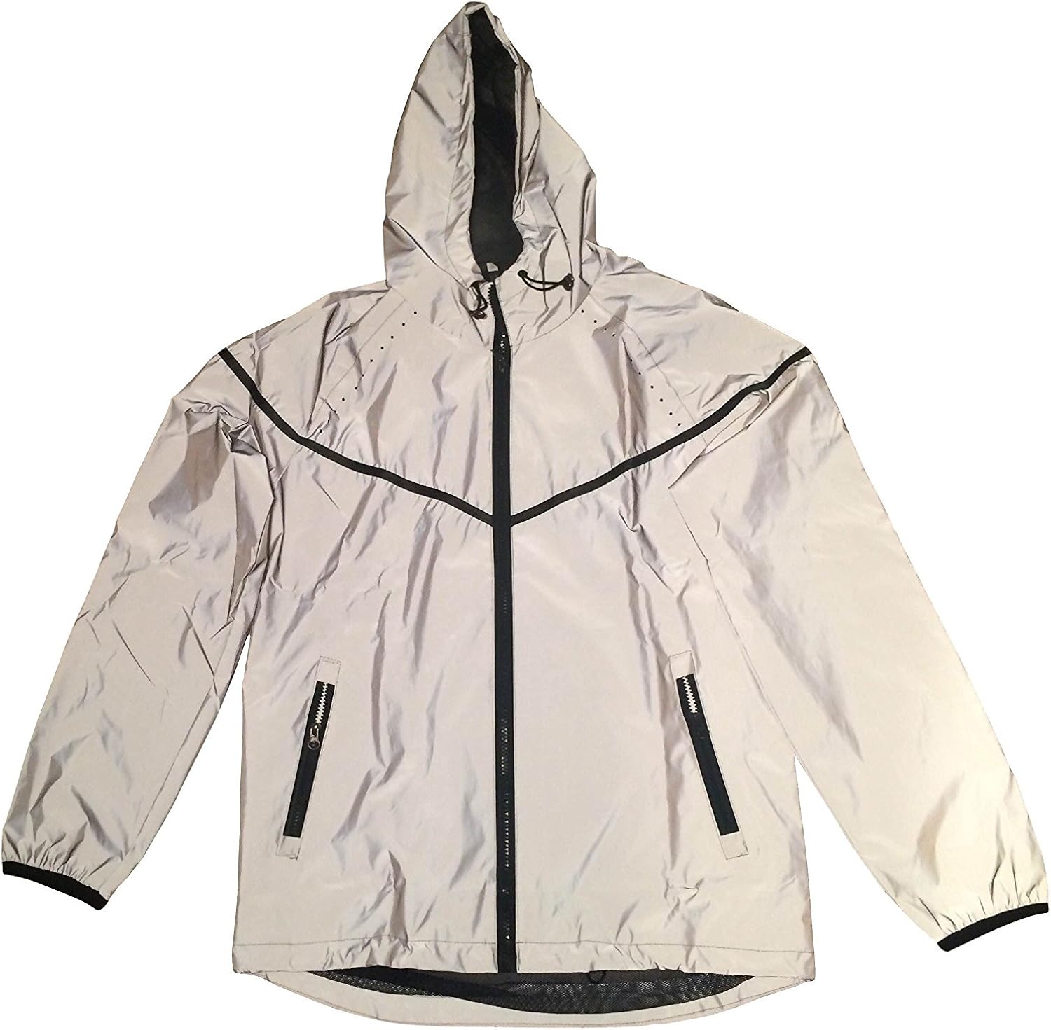 Best 3M Reflective Jacket Casual Hiphop Windbreaker