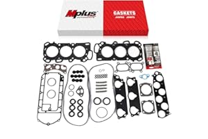 MPLUS OE SOLUTION AUTOPARTS Mplus HS26334PT MLS Head Gasket Kit Replacement 2003 2004 2005 2006 2007 for Honda Accord 3.0L 2977cc V6 SOHC 24V