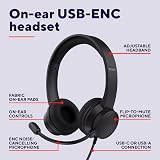 Trust Roha II On-Ear USB Headset with ENC Mic and 85% Recycled Plastic view 2