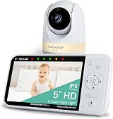Babysense Prisma Baby Monitor with Camera 5 inch HD No WiFi Secure