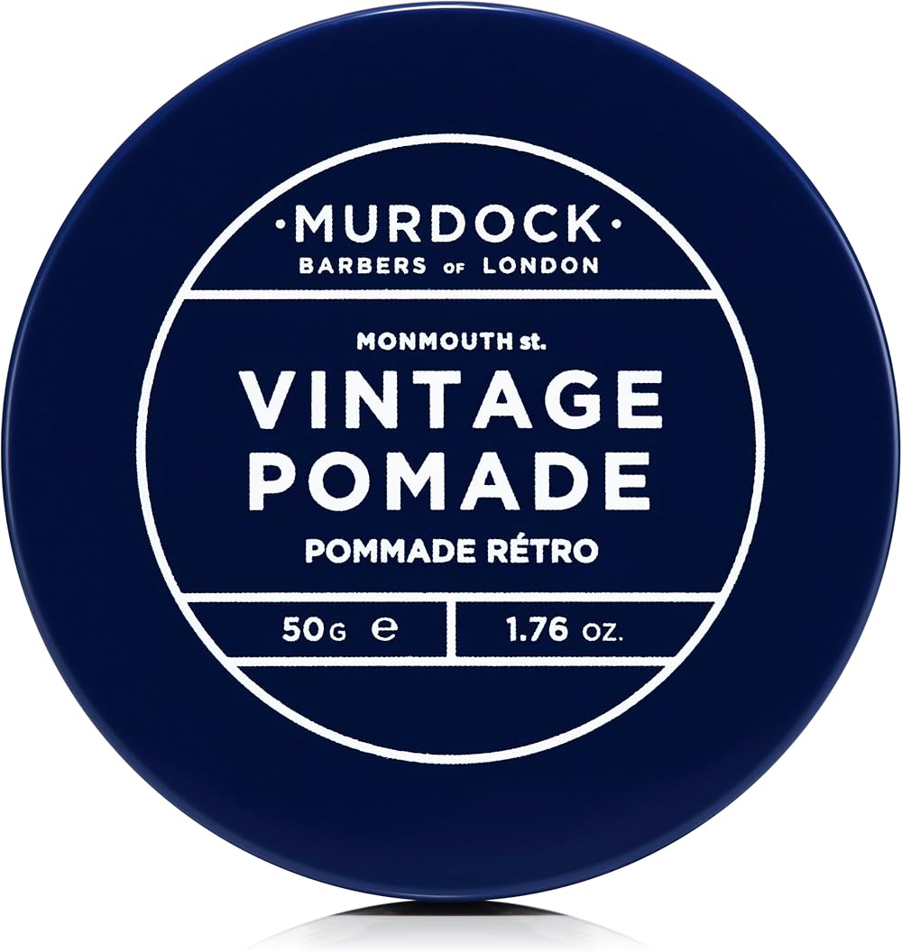 Murdock London Vintage Pomade Strong Hold Classic Slick Finish Made in England