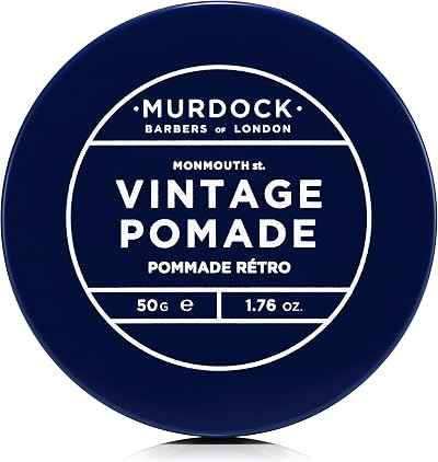 Murdock London Vintage Pomade Strong Hold Classic Slick Finish Made in England