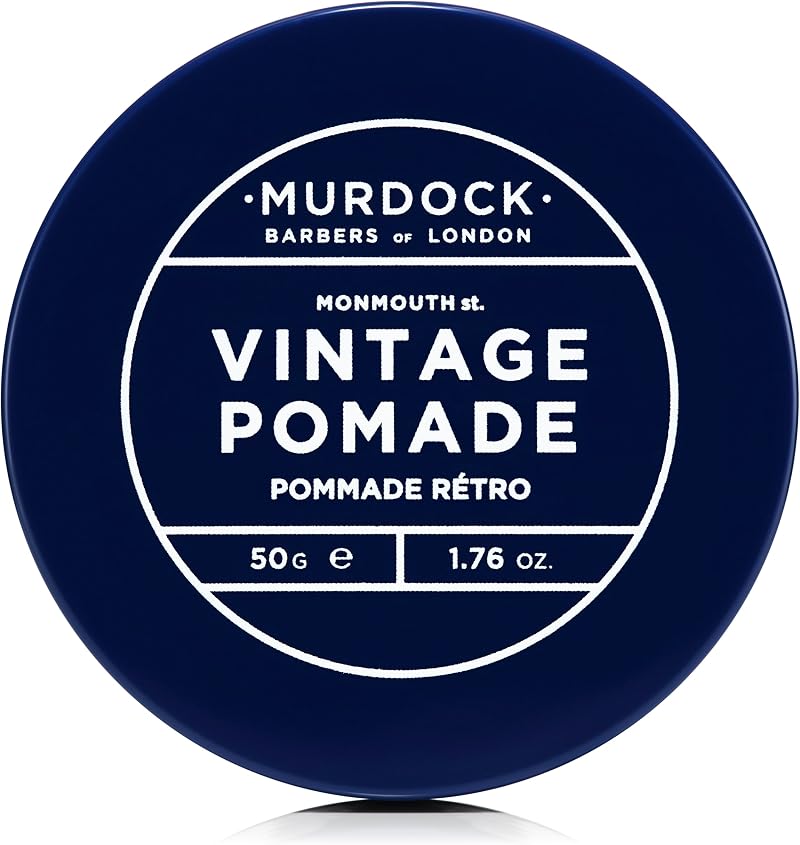 Murdock London Vintage Pomade Strong Hold Classic Slick Finish Made in England