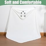 GSrenyu 3 Pcs Hooded Baby Towel 80x80 cm Coral Velvet Absorbent Cute Animals view 4