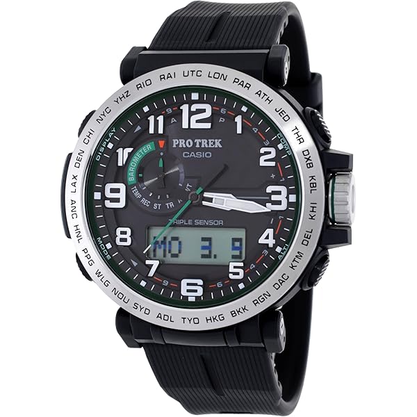 Amazon.com: Casio PRG600 Series | Pro Trek | Black | 100M WR | 1