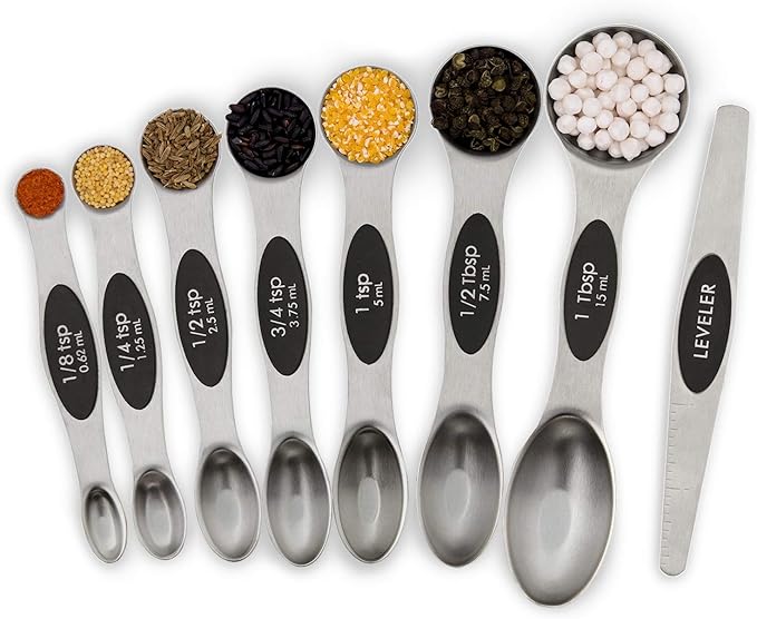 Measuring Spoons Set Measuring Spoon Stainless Steel Dual