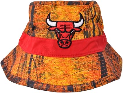 mitchell and ness bulls bucket hat