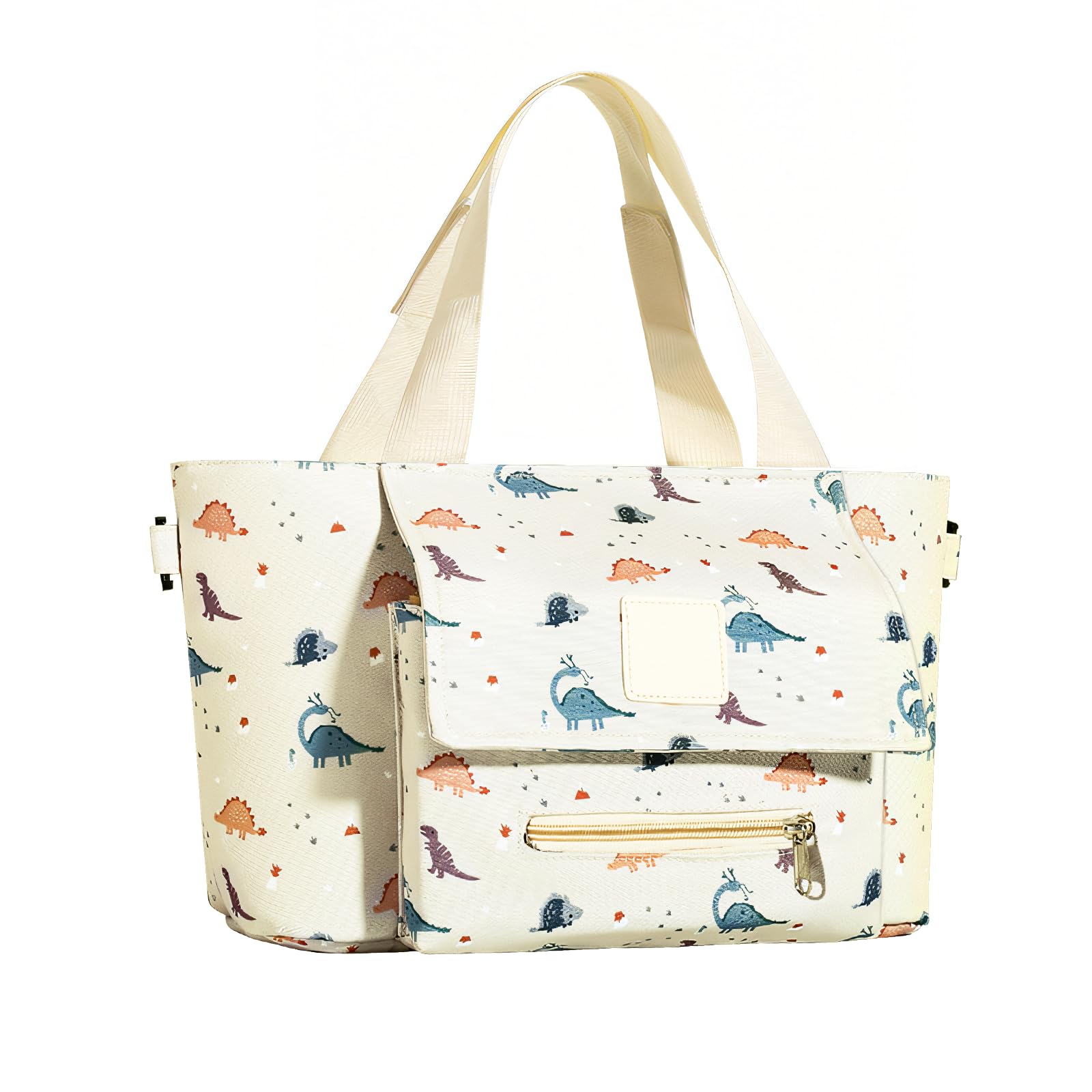 Noaya Large Capacity Baby Changing Bag - Comfort Oxford Cloth Baby Nappy Changing Bags, Baby Pram Diaper Nappy Travel Bag for Mum Dad, Changing Diaper Tote with Tissue Pocket