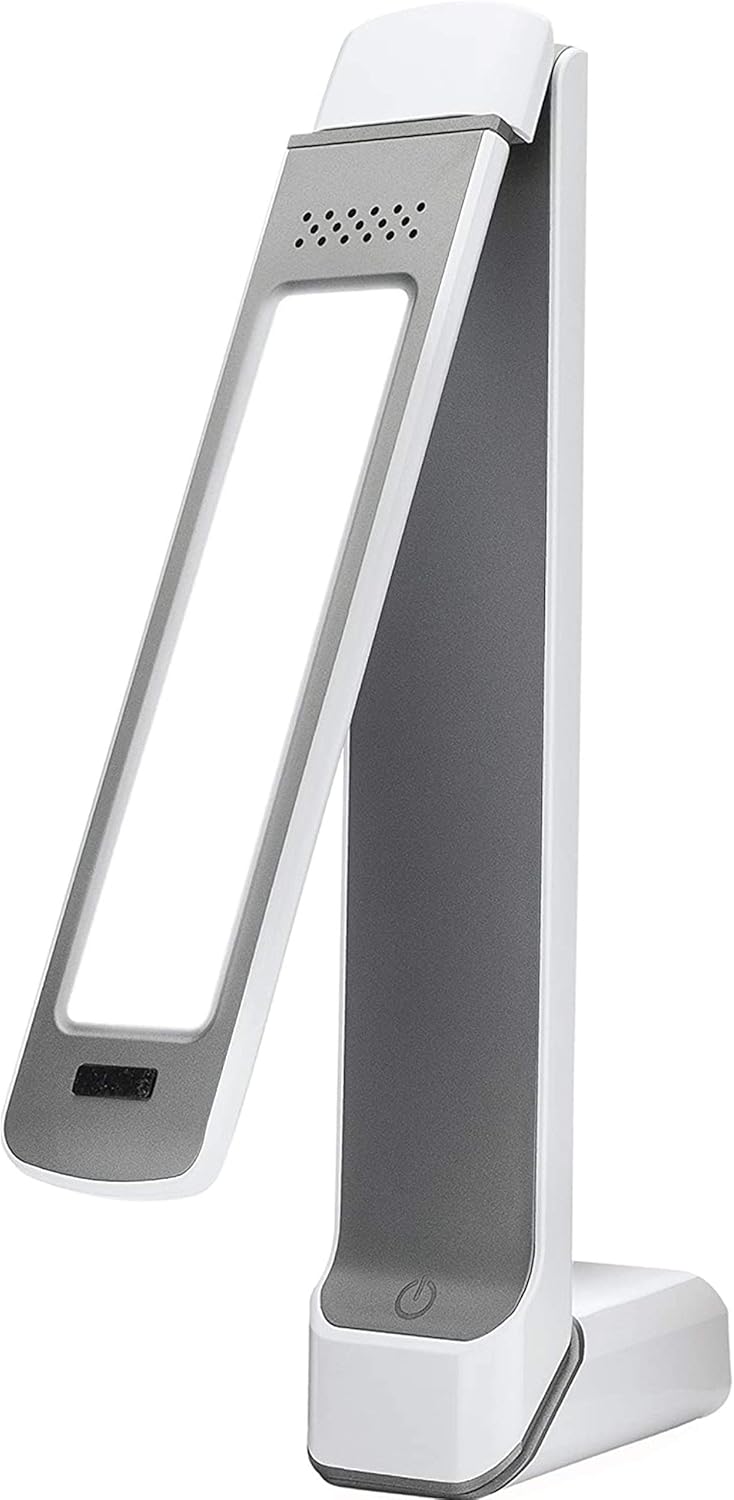 Circadian Optics Lumos 2.0 Light Therapy Lamp | As Seen On Shark Tank | 10,000 LUX Ultra Bright LED | Full Spectrum UV Free | Adjustable Light Panel | Turn On Your Day: Health & Personal Care