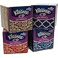 Kleenex Ultra Soft Facial Tissues 85 Count 3-ply,Assortment Color (PACK of 4)