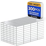 SRENMSMT Powerful Neodymium Bar Magnets, 300 Pack