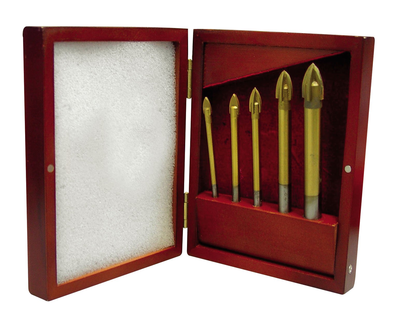 LEJA TOOLS MD2005 - Broca multiusos Multi-Drill Titanium - Juego 5 brocas 4-5-6-8-10 mm