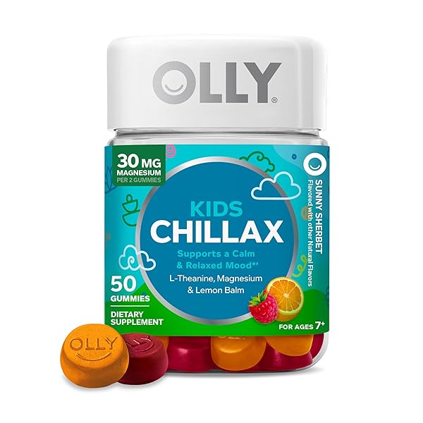 OLLY KIDS CHILLAX GUMMY, FOR A CALM AND...