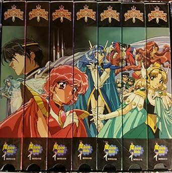 Amazon Com Magic Knight Rayearth 2 Mem Coll 2 Vhs Magic Knight Rayearth Movies Tv