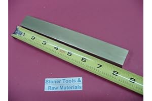 TATDOL 1/2" x 1" C360 Brass Flat BAR 8" Long Solid .500" Mill Stock H02