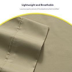 Queen Sheets Sage - 6 Piece 1500 Supreme Collection