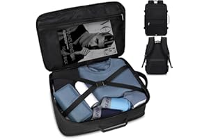 NEWHEY Carry on Backpack Large Travel Backpack 40L Flight Approved Personal Item Backpack Waterproof Casual Daypack Backpacks