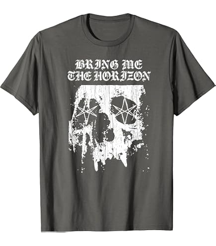 Amazon.com: Bring Me The Horizon - BMTH Cartoon T-Shirt : Clothing