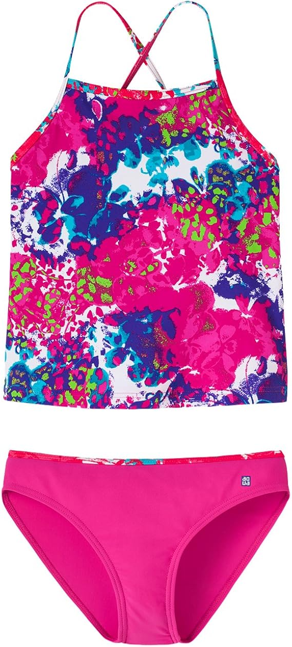 Schiesser Schiesser Mädchen Bikini Tankini, Gr. 152, Rot (fuchsia 508