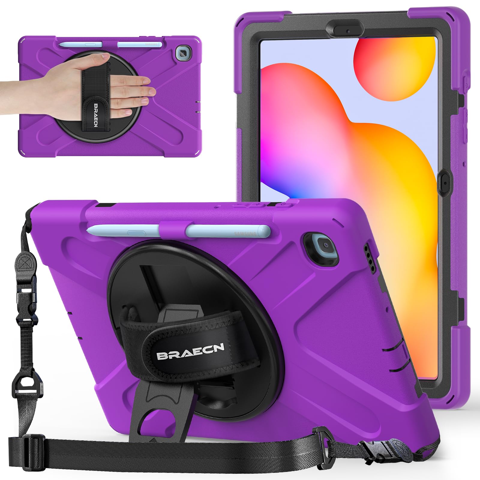 BRAECNstock Samsung Galaxy Tab S6 Lite Case 10.4