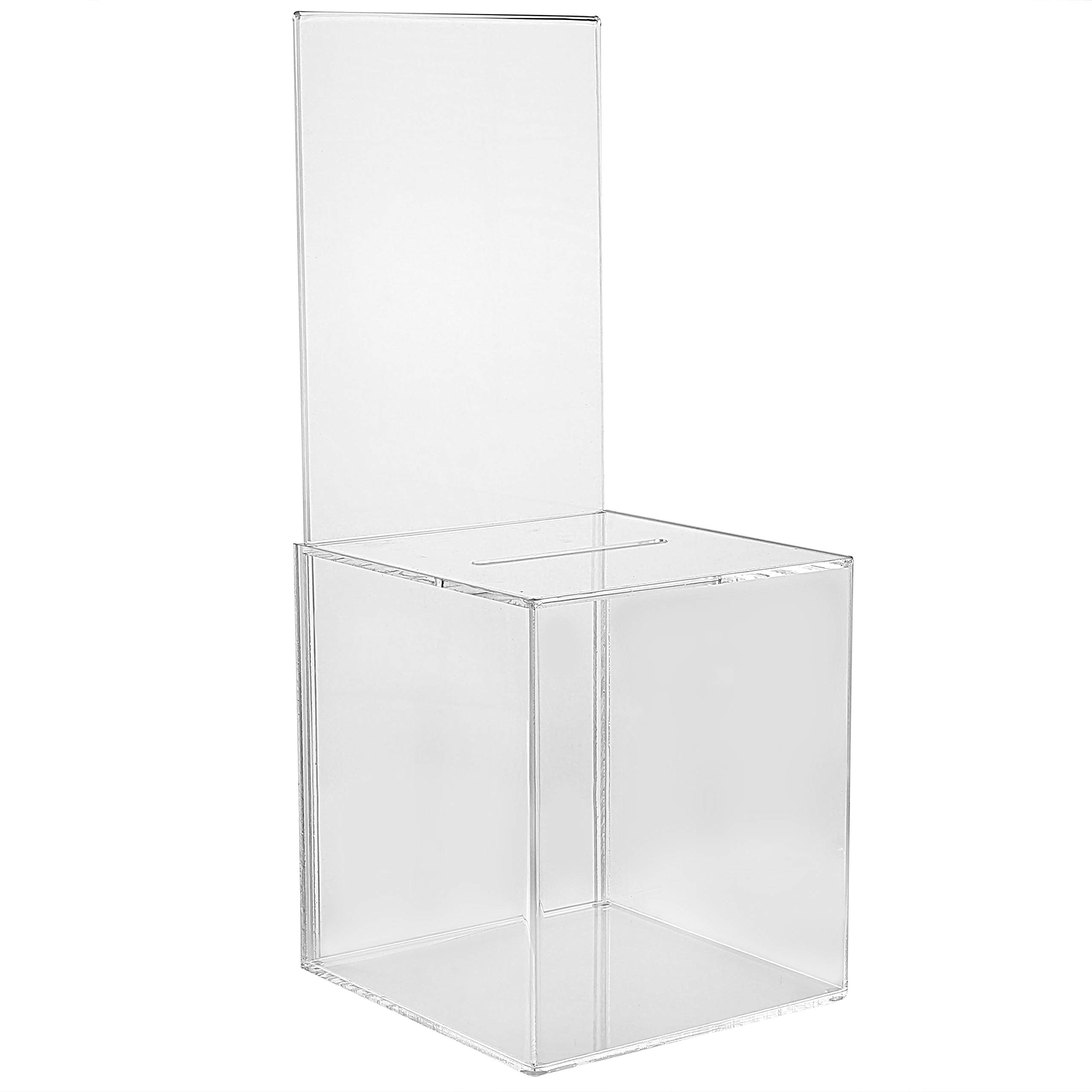 My Charity Boxes Large Donation Box Ballot Box Suggestion Box Acrylic Box Tip Box