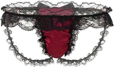 tanga de encaje para hombre