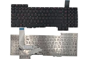 Laptop Replacement US Layout Keyboard for ASUS Rog G751 G751J G751JT G751JL G751JY G751JM G751JL-WH71(WX) G751JT-DH72 G751JT-