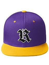 Daxton Classic Snapback Old English A to Z Numbers