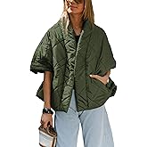 Lianlive Women Puffer Vests Casual Lightweight Oversized Padded Jacket Coat Warm Quilted Vest Outerwear with Pockets