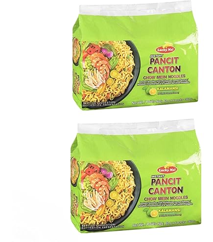 Lucky Me! Pancit Canton Instant Noodles Chow Mein 12x60g (Original