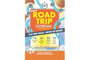 Ontario Road Trip Journal (from Toronto, Fall/Winter): Fillable journal with 12 full day road trips, 36 one location day trip