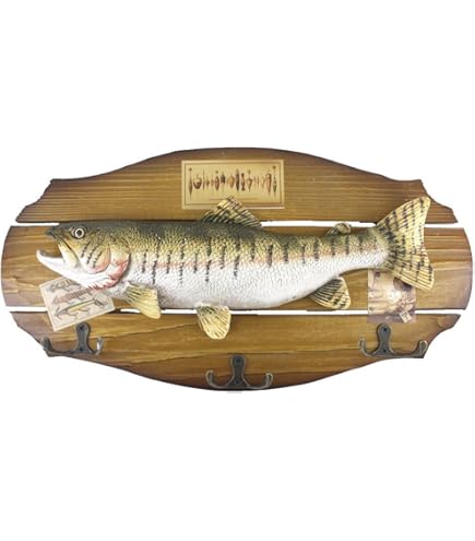 Amazon.com: LX Handpainted Large Mouth Bass Wall Mount Decor