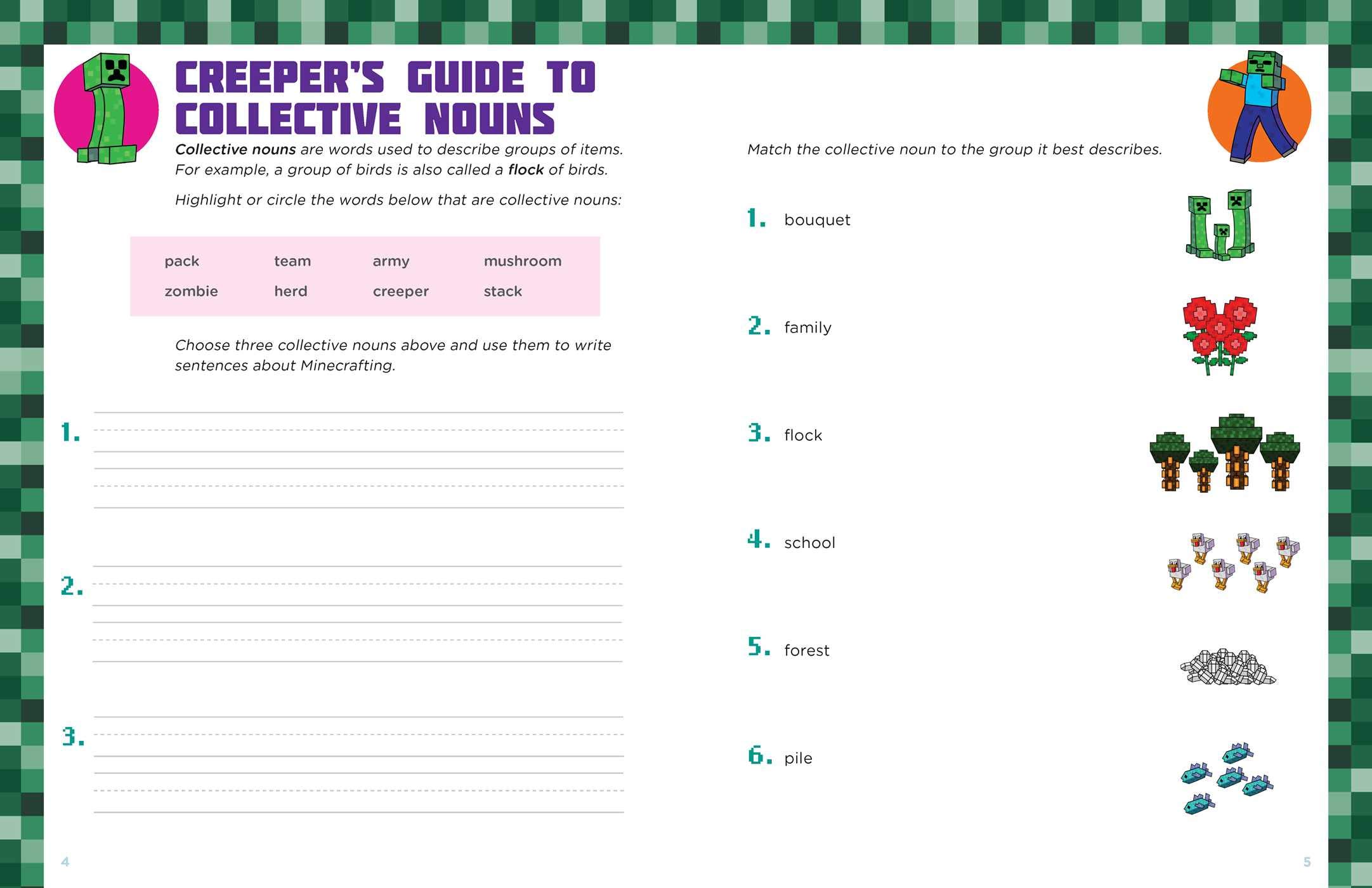 Writing for Minecrafters: Grade 2 Writing for Minecrafters: Grade 2 Paperback