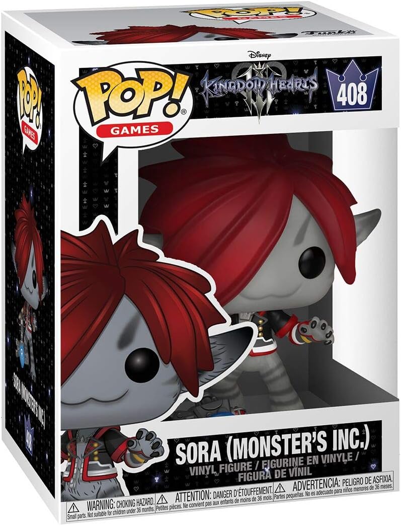Funko POP! Vinyl: Kingdom Hearts 3: Sora (Monsters Inc.), Multicolor - Image 4