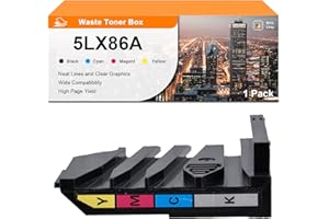 Replacement 5KZ38A 5LX86A Waste Toner Box Compatible for HP MFP 179fnw 178nw 178nwg 179fwg 150a 150w 150nw Printers 1pcs