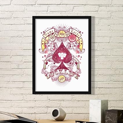 Amazon Com Diythinker Gambling Utensils Playing Cards Pattern