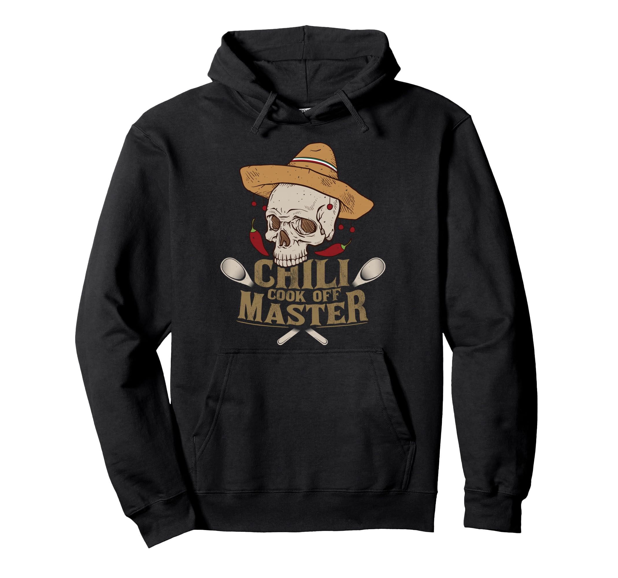 Chilli Cook Off Master Cooking Competition Team Chef Award Pullover Hoodie