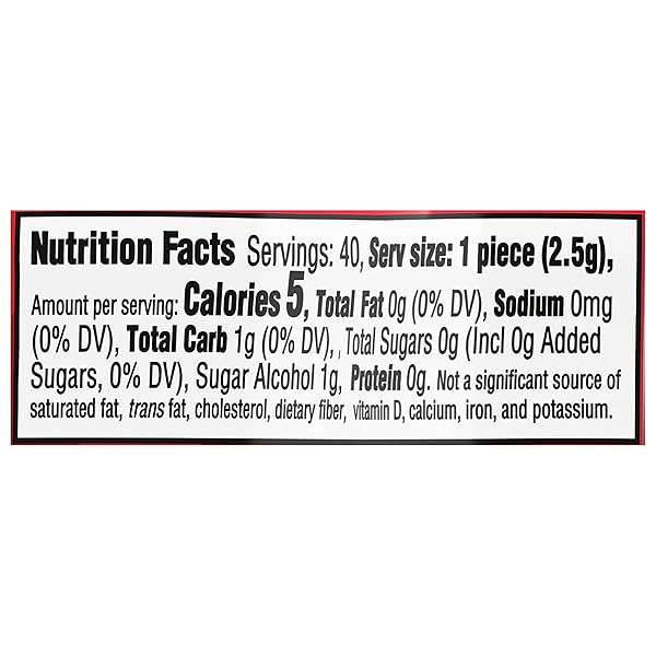 TRIDENT VIBES SOUR PATCH KIDS REDBERRY SUGAR-FREE CHEWING GUM, 4-40 PIECE BOTTLES (160 TOTAL PIECES)