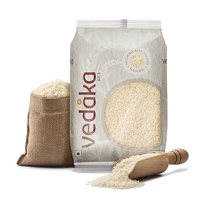 Amazon Brand-Vedaka Ponni Rice, Raw, 5kg