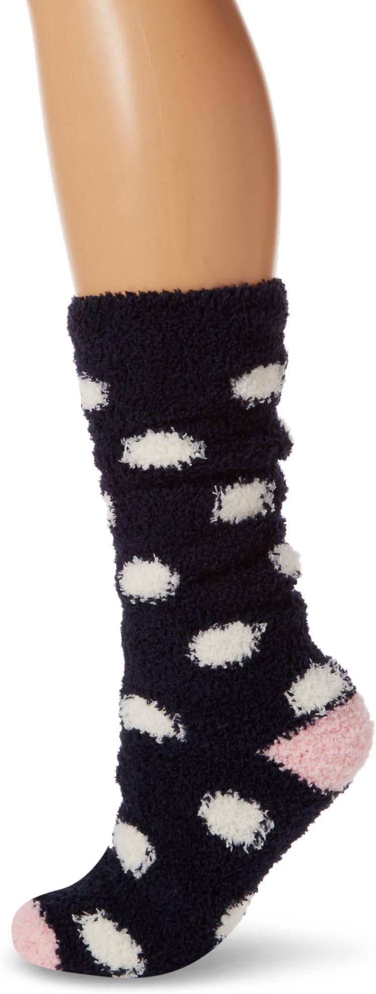 Joules Women's Fabulously Fluffy Slipper Socks, 100 Den