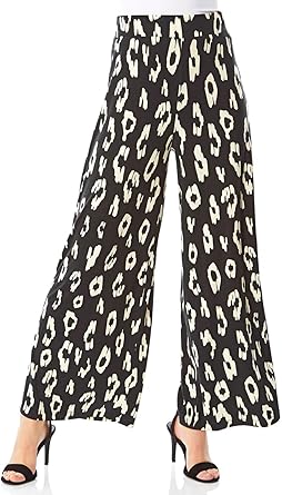 womens black work trousers elasticated waist