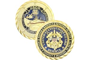 WOERDA U.S. Coast Guard Navy Challenge Coin Commemorative Prayer Coin