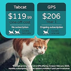 Tabcat V2 Cat & Kitten Tracker - More Accurate Than