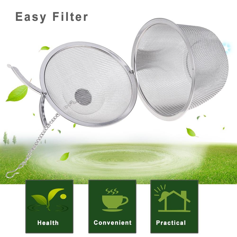 Demiawaking Tea Infuser Stainless Steel Mesh Tea Filter Infuser Ball