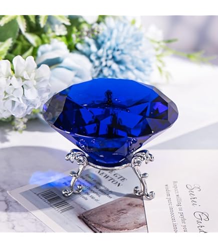 Amazon.com: TG,LLC Big 60mm Crystal Clear Cut Glass Diamond Jewel