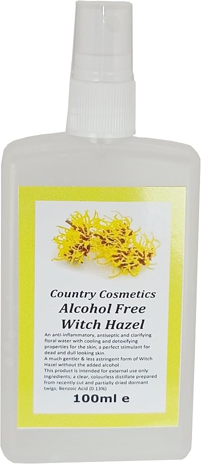 Country Cosmetics Witch Hazel Water 1000ml Alcohol Free