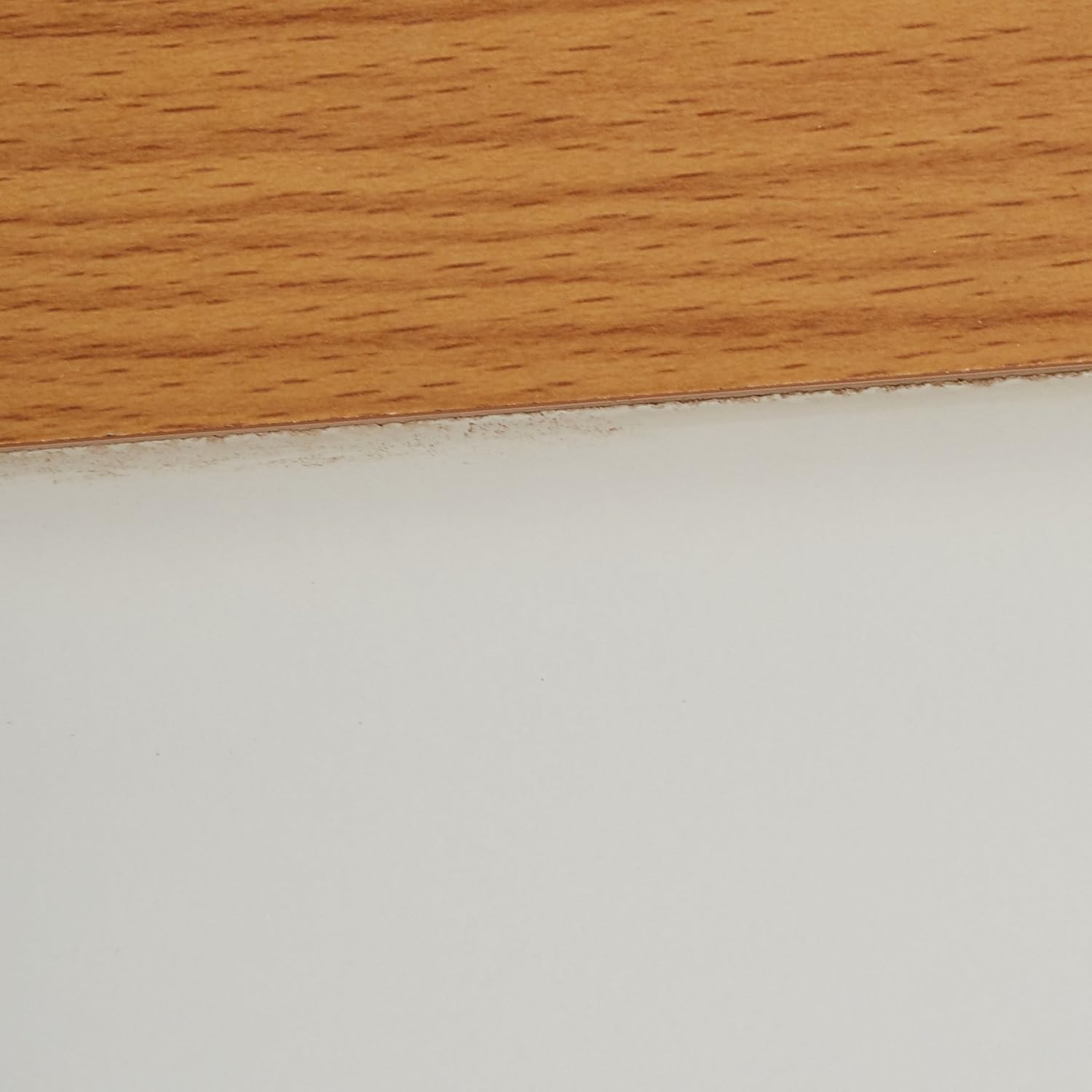 One Drawer Hodedah Long Standing Kitchen Cabinet with Top & Bottom Enclosed Cabinet Space Cherry ...