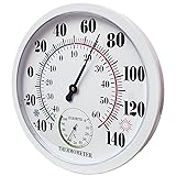 Indoor Outdoor Thermometer Large Wall